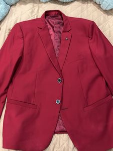 Men's Red Blazer
