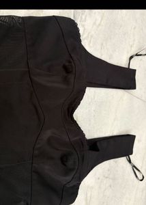 F21 Lace Trimmed Sheer corset (xs)size xs