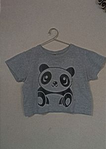 Panda Crop Top