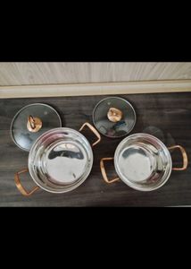 Stainless Steel Copper Bottom -- Fixed Price