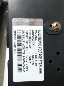 ENT 60 Voltage Stabilizer