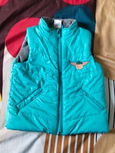 Blue Puffer Vest