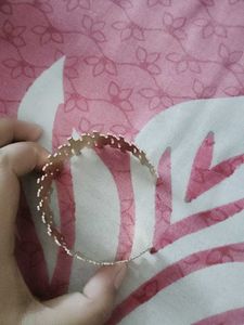 244. Geometric Golden Bracelet