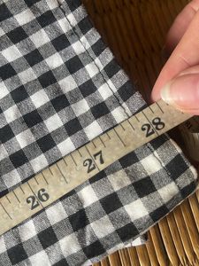 Tierd A-line Gingham Skirt