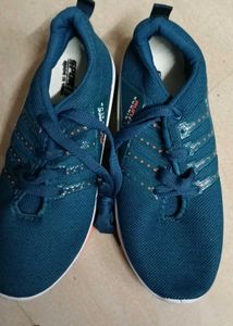 Teal Blue Casual Sneakers