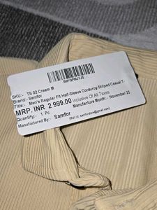 Pale Yellow Polo Shirt