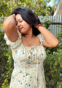 Cream Milkmaid Dress 32 Bust