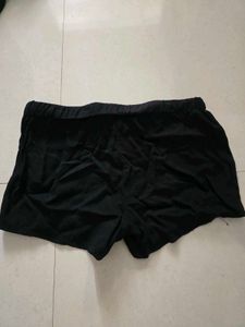 Black Drawstring Shorts