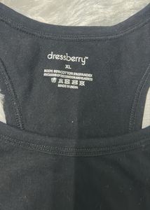 Black Non Padded Sports Bra