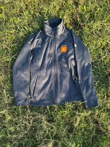 Stylish Dark Grey Zip-Up Jacket