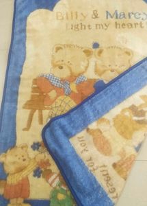 Vintage Teddy Bear Blanket
