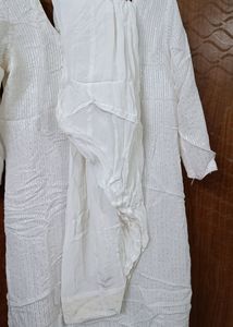 White Cotton Suit