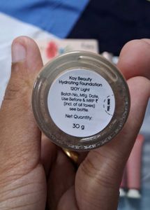 kay Beauty Foundation Bottle