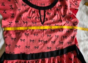 Cute Bow Print dress