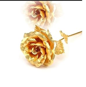 Elegant Gold Rose - Timeless Beauty