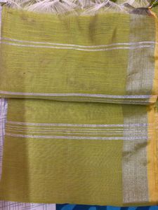 Embroidered Silk Saree