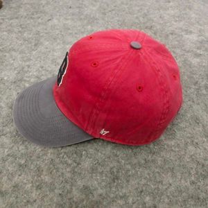 Red Boston Baseball Cap
