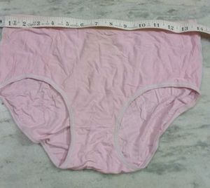 Comfortable Pink Cotton Briefs