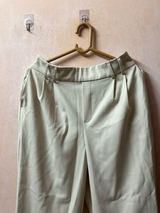 Stylish Beige Cropped Pants