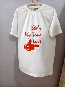 Couple T-Shirt "She's My True Love"