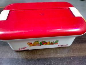 Price Drop !!! Red White Storage Organiser