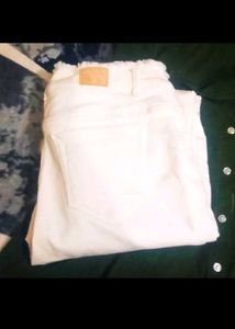 White jeans