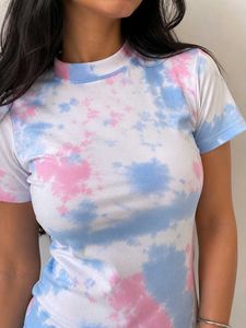 Tie-Dye Mini Dress