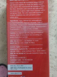 colour match blemish balm