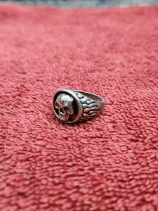 Skull Silver Ring