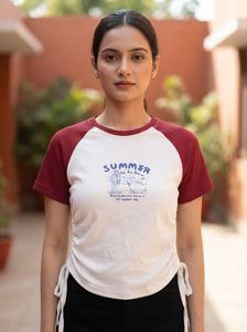 Cute Summer Graphic T-Shirt combo little box tees