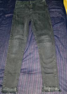 Womens Black Denim Jeans
