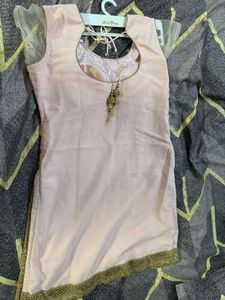 Elegant Pink Heavy Sharara Suit