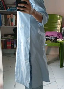 Light Blue Ethnic Kurta