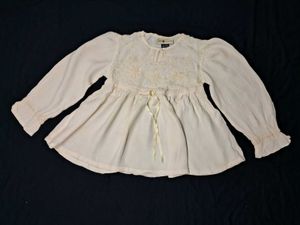 Girls Creamy Top