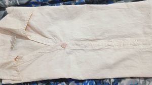 Classic Cream Button-Up Shirt