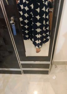 Elegant Navy Blue Ethnic Gown