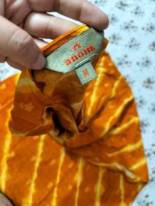 Beautiful Orange Tie-Dye Kurta🧡😍