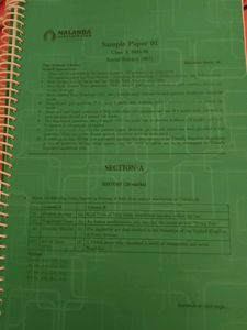 SST (SOCIAL STUDIES ) 30 Sample papers Nodia app