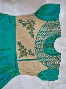 Beautiful Teal Ethnic Gown