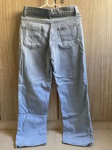 Light Wash Wide Leg Jeans
