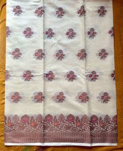 Brand  new  Benarasi weave Floral Suit set