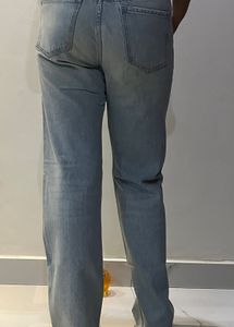 Light Wash Wide Leg Jeans