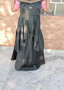 Elegant Black Ethnic Gown
