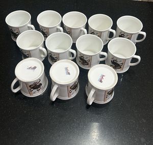 New-Set of 12 Coffee Mugs