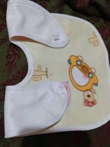 Cute Bunny Print Baby Bib cotton apron
