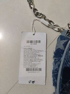 Y2K Star Denim Shoulder Bag