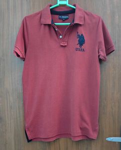 US Polo Assn Red T-shirt
