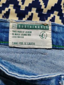 Men's Blue Wash Jeans