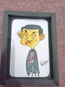 Mr. Bean Wall Frame