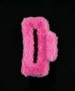 Faux Fur Claw Clips Set
